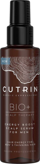 Cutrin BIO+ Energiserende Hårserum for Menn 100 ml - Revitaliserer Fint Hår