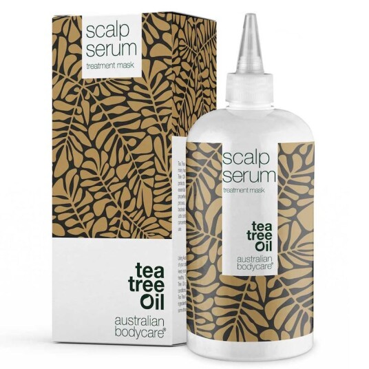 Australian Bodycare Hodebunnsserum med Tea Tree Oil 500 ml - Anti-flass og Beroligende Australian Bodycare Hodebunnsserum med Tea Tree Oil 500 ml - Anti-flass og Beroligende