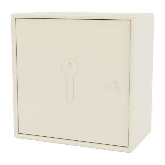 Montana UNLOCK n?kkelskap 35,4x35,4 cm Vanilla