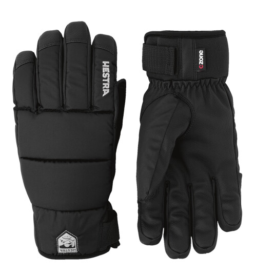 Hestra Alpine Glove Czone Frost primaloft - 5 finger 22/23, skihanske, snowboardhanske, unisex 11 BLACK