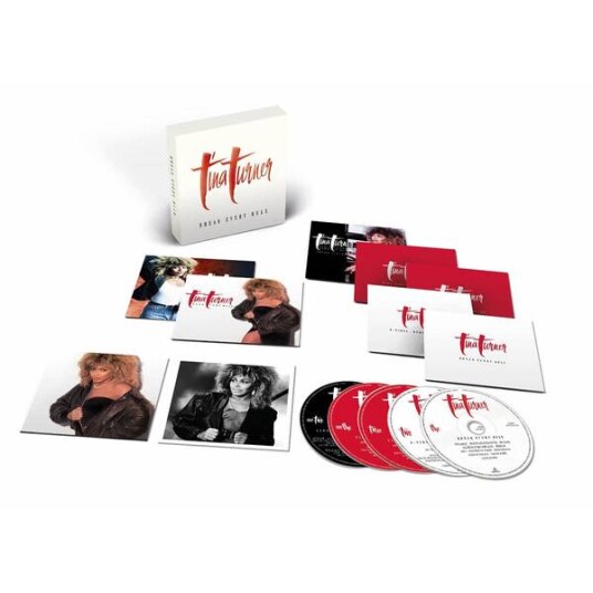 Tina Turner Break Every Rule Remastered Limited Box Edition 3CD + 2DVD