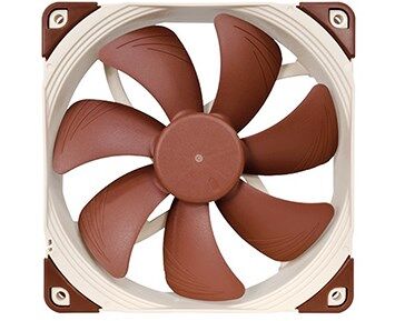 Noctua 140mm NF-A14 PWM Vifte Brun - Stille og Effektiv