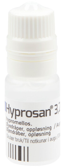 Hyprosan Øyedr 3,2mg/ml, 3 x 10 ml