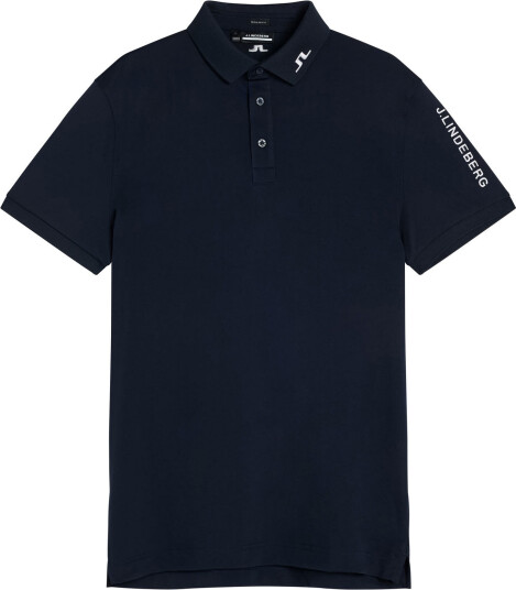 J . Lindeberg Tour Tech Reg Fit Golf Polo Herre Jl Navy XXL