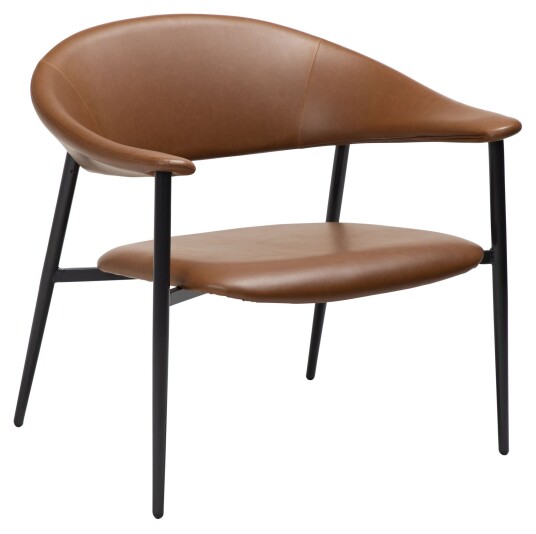 Dan-Form ROVER Loungestol - Lysebrun art. Skinn Unoliving