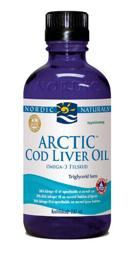 Nordic Naturals Torskelevertran m. appelsin 237 ml