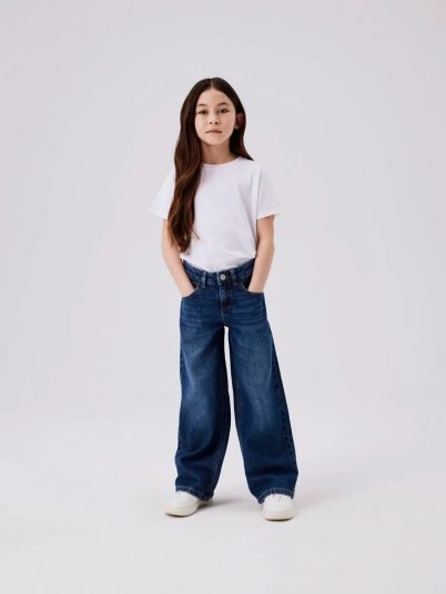 Name It Rose Wide Jeans Denim 122
