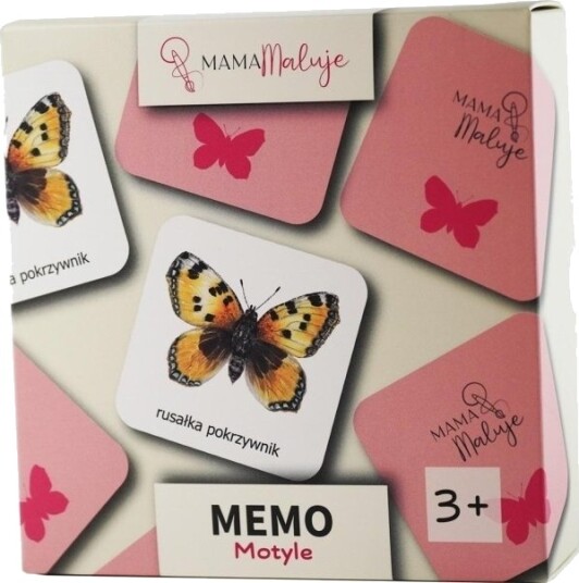 Mamma Maler: Memo Spill Sommerfugler Mamma Maler: Memo Spill Sommerfugler