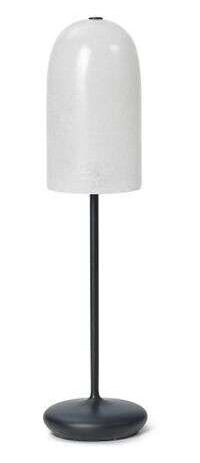 ferm LIVING Gry Portable Bordlampe Black/Translucent