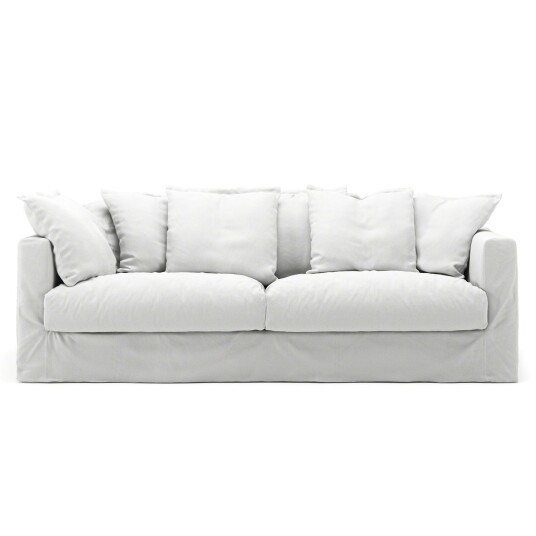 Decotique Le Grand Air 3 Seter Sofa Bomull Hvit