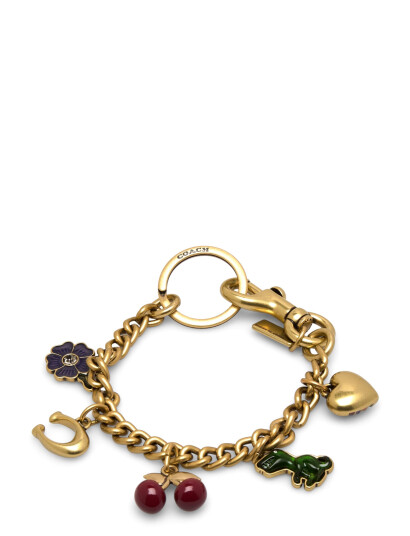 Coach Bag Charm - Gold - ONE SIZE