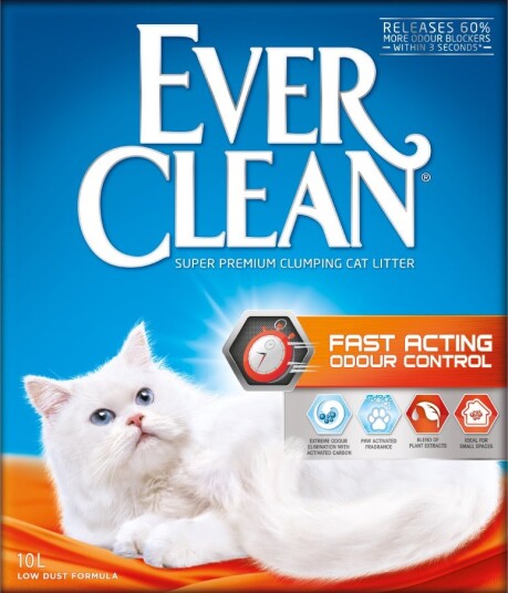 Ever Clean Fast Acting Odour Control Kattesand 2 X 10 L
