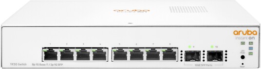 Hewlett Packard Enterprise Aruba IOn 1930 8G 2SFP Switch