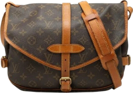 Louis Vuitton Vintage Dame Brun Louis Vuitton Vintage Dame Brun