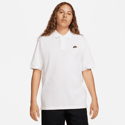 Nike Club Short-Sleeve Polo poloskjorte herre White M