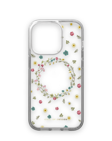 iPhone 14 Pro iDeal Of Sweden Clear Deksel - Petite Floral