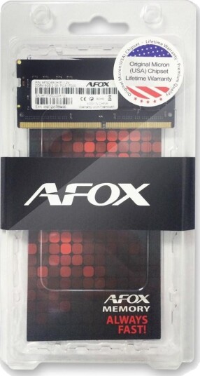 Afox 8GB DDR4 2400MHz SO DIMM Minne