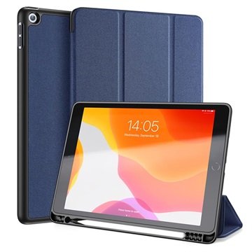 Dux Ducis Domo iPad 10.2 2019/2020/2021 Folio-etui Blå