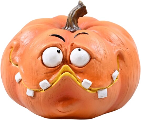 Det Gamle Apotek Halloween Spøkelse med LED-lys - 50 cm - Oransje