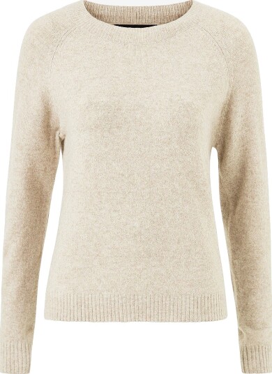 Vero Moda - Genser vmDoffy LS O-Neck Blouse - Grå