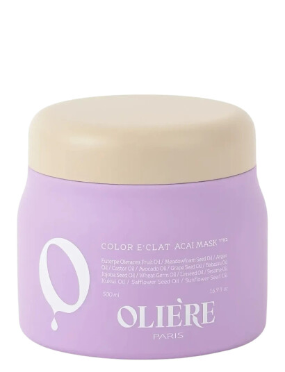 Oliére Color E"clat Acai Hair Mask 500Ml - Nude - 500 ML