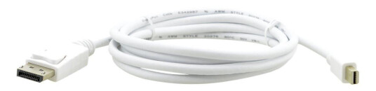 KRAMER C-MDP/DPM Series C-MDP/DPM-3 - DisplayPort-kabel - 90 cm