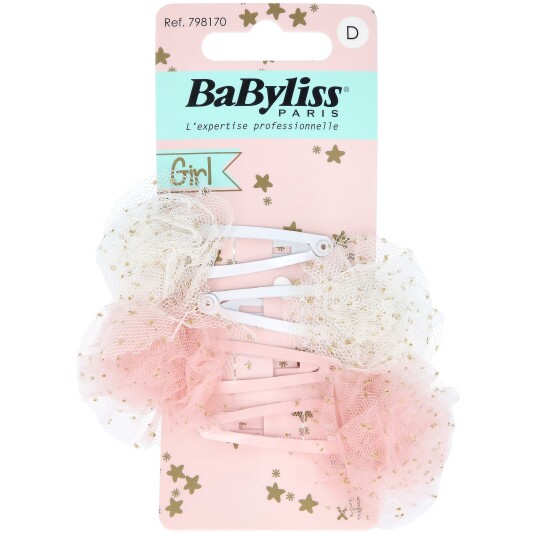 BaByliss Paris Accessories Hair Clips Kids 4 pcs BaByliss Paris Accessories Hair Clips Kids 4 pcs