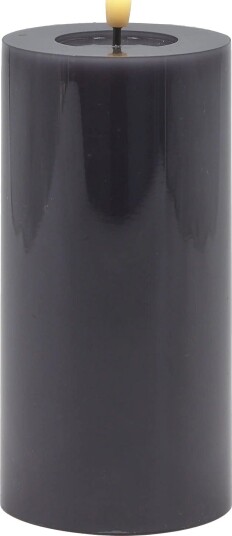 Sirius Home Sille Lacquer Ø7,5Xh15Cm Gray GREY One Size
