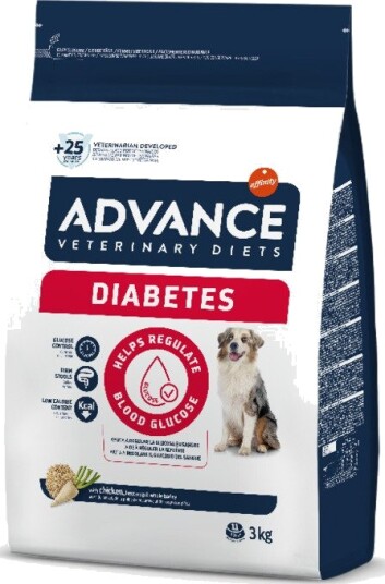 Affinity Advance Veterinary Diets Tørrfôr Veterinary Diets Diabetes Colitis 2 X 3 kg