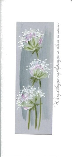 Mak Navnedagskort I 03 – Hvite Blomster Mak Navnedagskort I 03 – Hvite Blomster