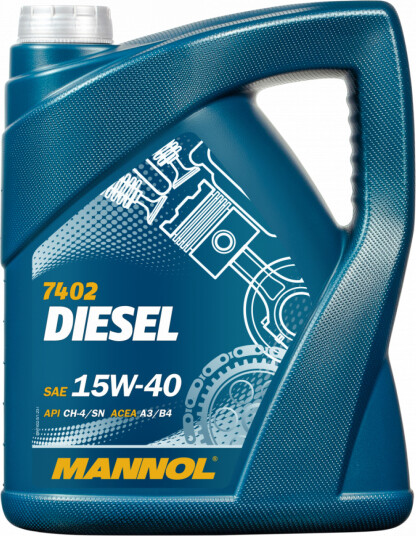 Motorolje MANNOL DIESEL 15W40 5L