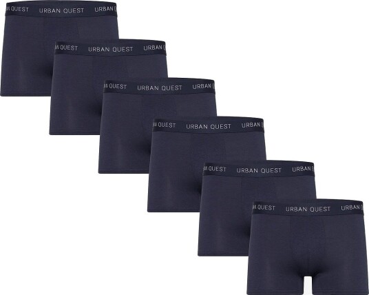 URBAN QUEST | 6 Pack Men Bamboo Tights | S