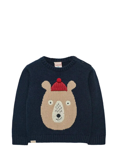 Boboli Knitwear Pullover Navy 116
