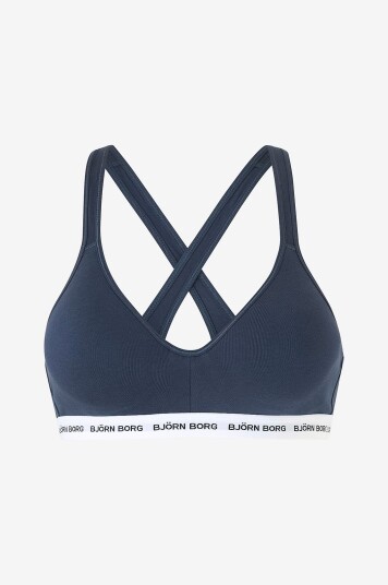 Björn Borg Myk BH Logo Bralette Blå Björn Borg Myk BH Logo Bralette Blå