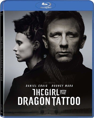 Girl With The Dragon Tattoo Bluray
