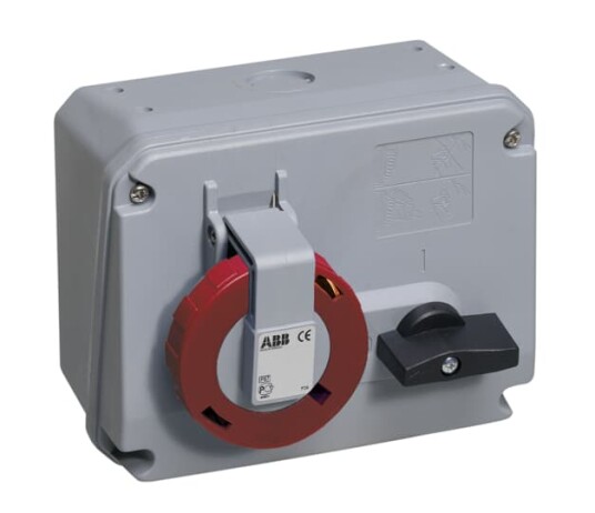 ABB med blokkeringsbryter 316-6 IP44
