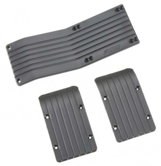 RPM 80772 Skid Plate Set T/E-Maxx Black 3