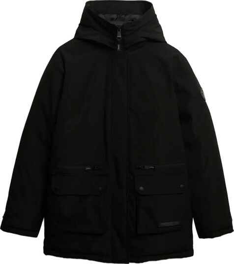 Superdry City Padded Parka Jacket BLACK 12