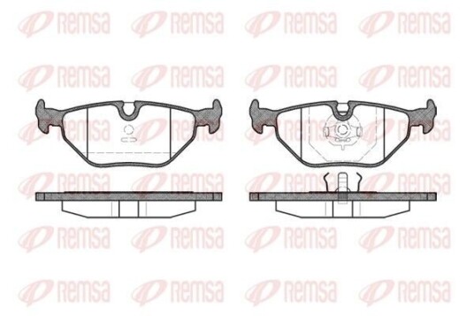 Bremseklosser REMSA 0265.00 Bremseklosser REMSA 0265.00