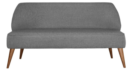 VEGA 3 seters sofa Lasse stoff; 155x60x82 cm BxDxH; Gråmelert VEGA 3 seters sofa Lasse stoff; 155x60x82 cm BxDxH; Gråmelert