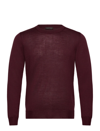 Oscar Jacobson Miguel Roundneck - Burgundy - M