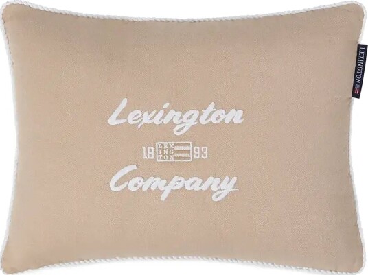 Lexington Home Logo Organic Cotton 40X30 Pillow White 30X40 Lexington Home Logo Organic Cotton 40X30 Pillow White 30X40