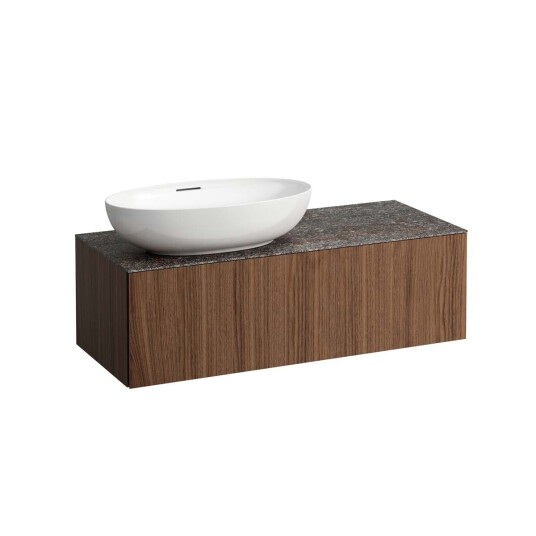 ILBAGNOALESSI Servantskap 1200 120x50 cm 1 skuff Noce Canaletto