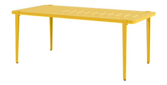 TipToe Midi Utebord 190 x 90 cm Solgul TipToe Midi Utebord 190 x 90 cm Solgul