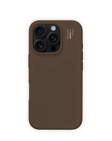 iDeal Of Sweden Silikon MagSafe Deksel for iPhone 16 Pro Mocha Mousse - Vanntett