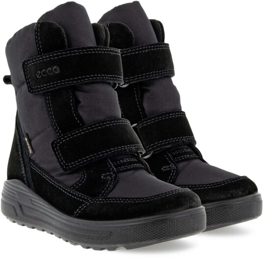 Ecco Kids' Urban Snowboarder Mid-Cut TEX 33, Black/Black Ecco Kids' Urban Snowboarder Mid-Cut TEX 33, Black/Black