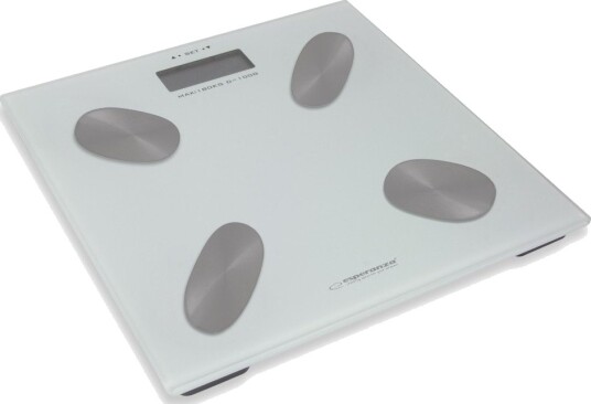 Esperanza Cha Cha Elektronisk Personvekt 180kg Hvit Esperanza Cha Cha Elektronisk Personvekt 180kg Hvit