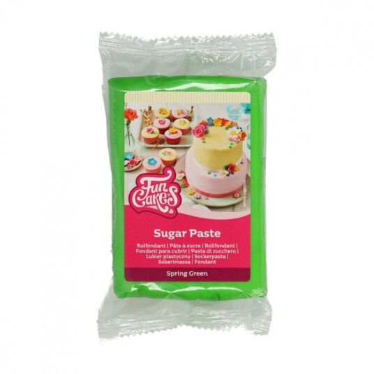 Grønn Fondant Fra Funcakes 250g Grønn Fondant Fra Funcakes 250g