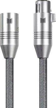 Monoprice 33837 Xlr Hankjønn Xlr Hunkjønn 1 M Grå Monoprice 33837 Xlr Hankjønn Xlr Hunkjønn 1 M Grå
