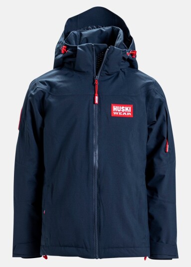 Huski Wear W Ski Jacket Solid Navy L Vinterjakker Huski Wear W Ski Jacket Solid Navy L Vinterjakker